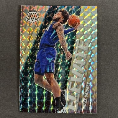 Miles Bridges SILVER MOSAIC Elevate 2020-21 Panini Mosaic #21 Charlotte Hornets