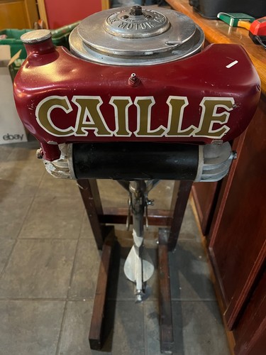 1930 Caille Model 14 outboard antique outboard made in Detroit