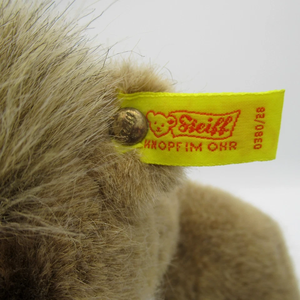 Etiqueta de orelha de pelúcia recheada vintage Steiff BALOO Bear Disney Jungle Book 11" - Imagem 4 de 4