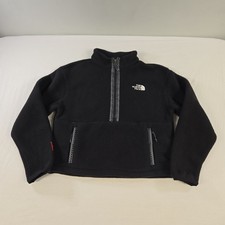 The North Face Fleeski Fleece 1/4 Zip Pullover Black Women's Size Small