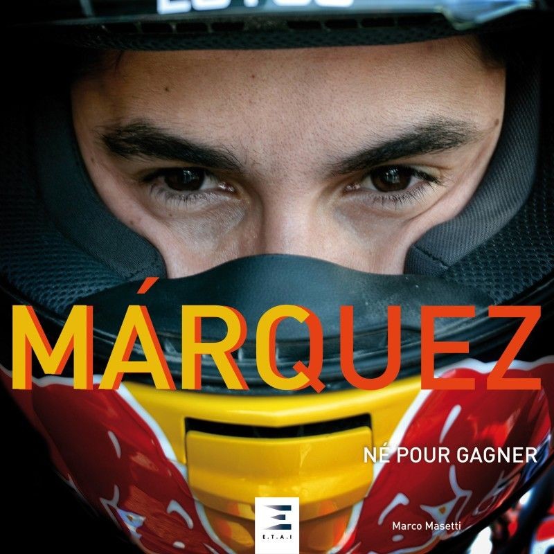 Livre Marc Marquez Né pour gagner en état neuf le cadeau idéal pour motard