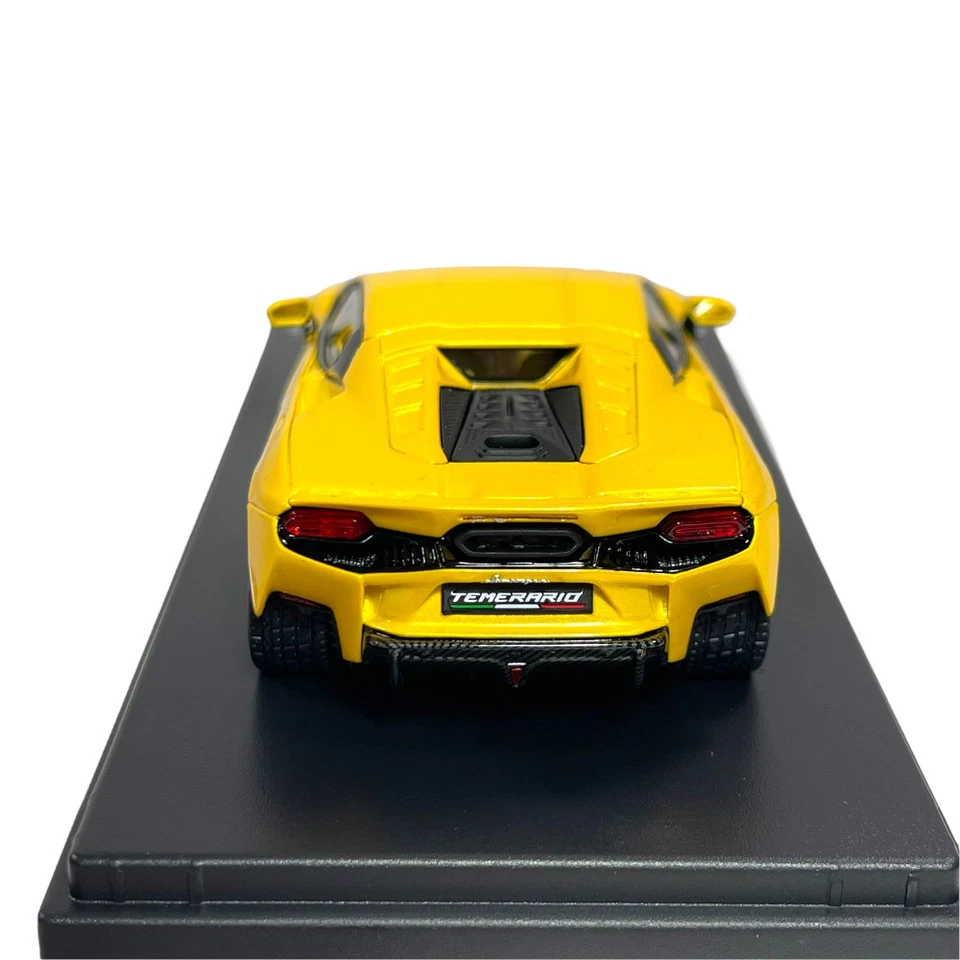 Modellino Auto Looksmart 1/43 Lamborghini Temerario Giallo Inti - Immagine 4 di 4