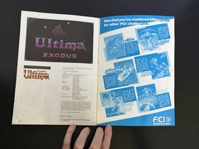 Ultima Exodus Hint Book (Nintendo, 1989) - Vintage NES Strategy Guide Read Descr