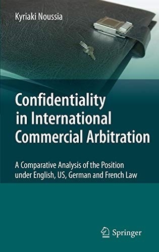 Springer Confidentiality In International Commercial Arbitration - Image 2