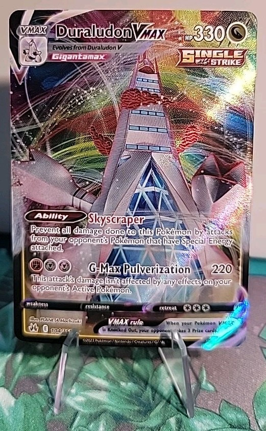 Duraludon VMAX - 104/159 - Pokemon Crown Zenith Sword Shield Ultra Rare Card NM
