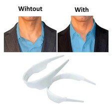 Adjustable Plastic Collar Stays Support Shaper Kit Shirt Collar Stiffener