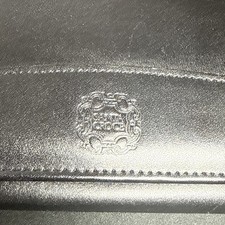 VTG Italian Santa Croce Leather Wallet Clutch Kiss Lock Accordion Made in Italy