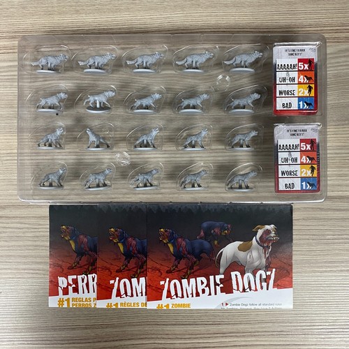 ZOMBICIDE ZOMBIE DOGZ GAME EXPANSION CMON BOX OF ZOMBIES SET 5 DOGS - Picture 4 of 4