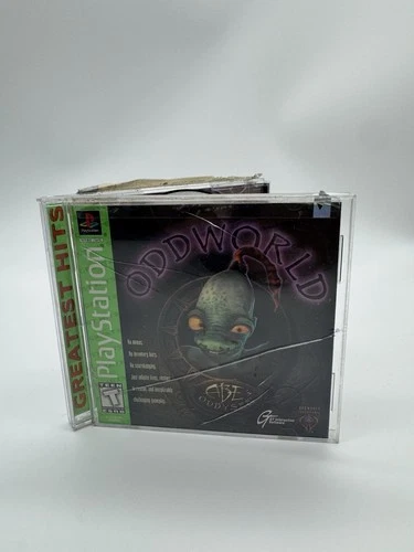 Oddworld: Abe's Oddysee (Sony PlayStation 1, PS1, 1997) Complete CIB Tested