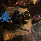 Transformers Mixed Lot 4 Mini Plastic Vehicles: Jet, Truck, Car & Purple Vehicle — photo 4