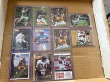 11 Card Lot, Corey Dillon, Eddie George Orlando Pace, Walter Payton Michael Vick