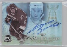 2009-10 Upper Deck The Cup Stanley Signatures 46/50 Andrew Ladd #SC-AL Auto 2d8