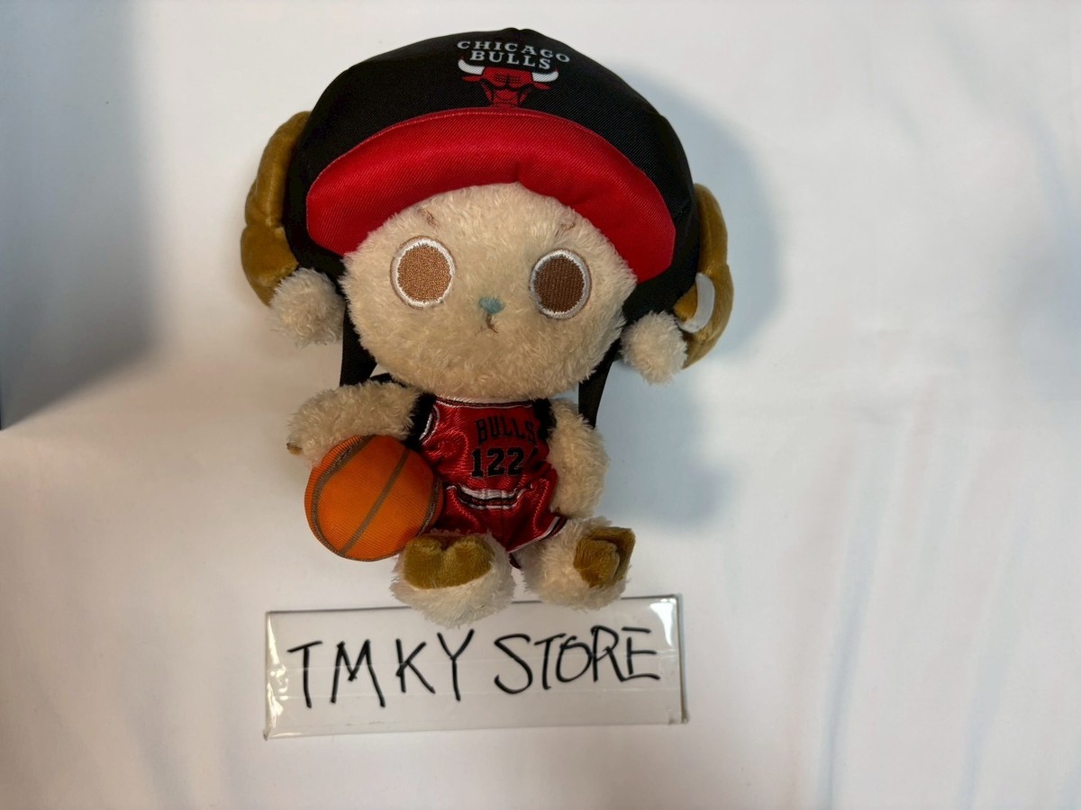 Set of 2 ONE PIECE x NBA MONKEY D.LUFFY & CHOPPER's PLUSH Chicago