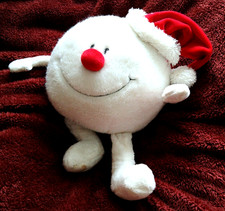 Tesco Chilly & Friends Round Snowball Soft Toy Plush Winter 2007 Christmas