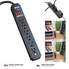 Eaton Tripp Lite Series 6 Outlet Surge Protector Power Strip, 6ft Extension C...