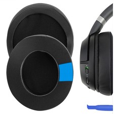 Geekria Cooling-Gel Ear Pads for Razer Kaira Pro, Kaira X Headphones Black 