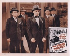 THE ROARING TWENTIES Original 1956r Lobby card James Cagney Humphrey Bogart