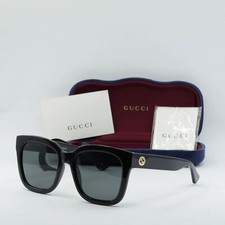 GUCCI GG1338S 001 Black/Smoke 54-19-140 Sunglasses New Authentic