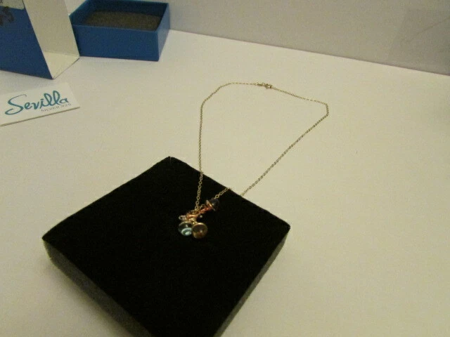 NUEVO Collar de Cadena Sevilla Plata de Ley 925 JB-13-NS Foto 2 de 4