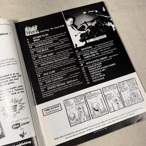 Heaven’s Metal Christian Rock Magazine #24 to #54 PICK AN ISSUE! Most VG Shape! - Picture 150 of 174