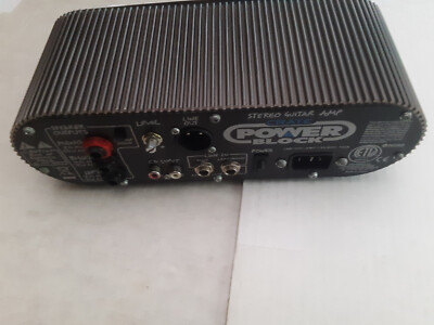 Crate Powerblock guitar amplifier 150w rms 8 ohms in