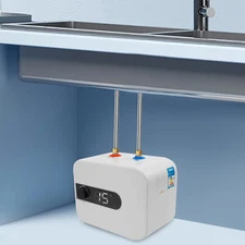 6L Electric Water Heater Vertical Storage Water Heater Rectangular 1.59 Gallon