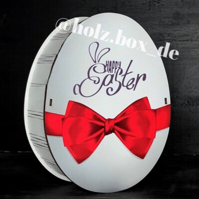 Kinder-Box ''Happy Easter'', 10 Stück, 25x19x8 cm Oster-Geschenkbox für Kinder