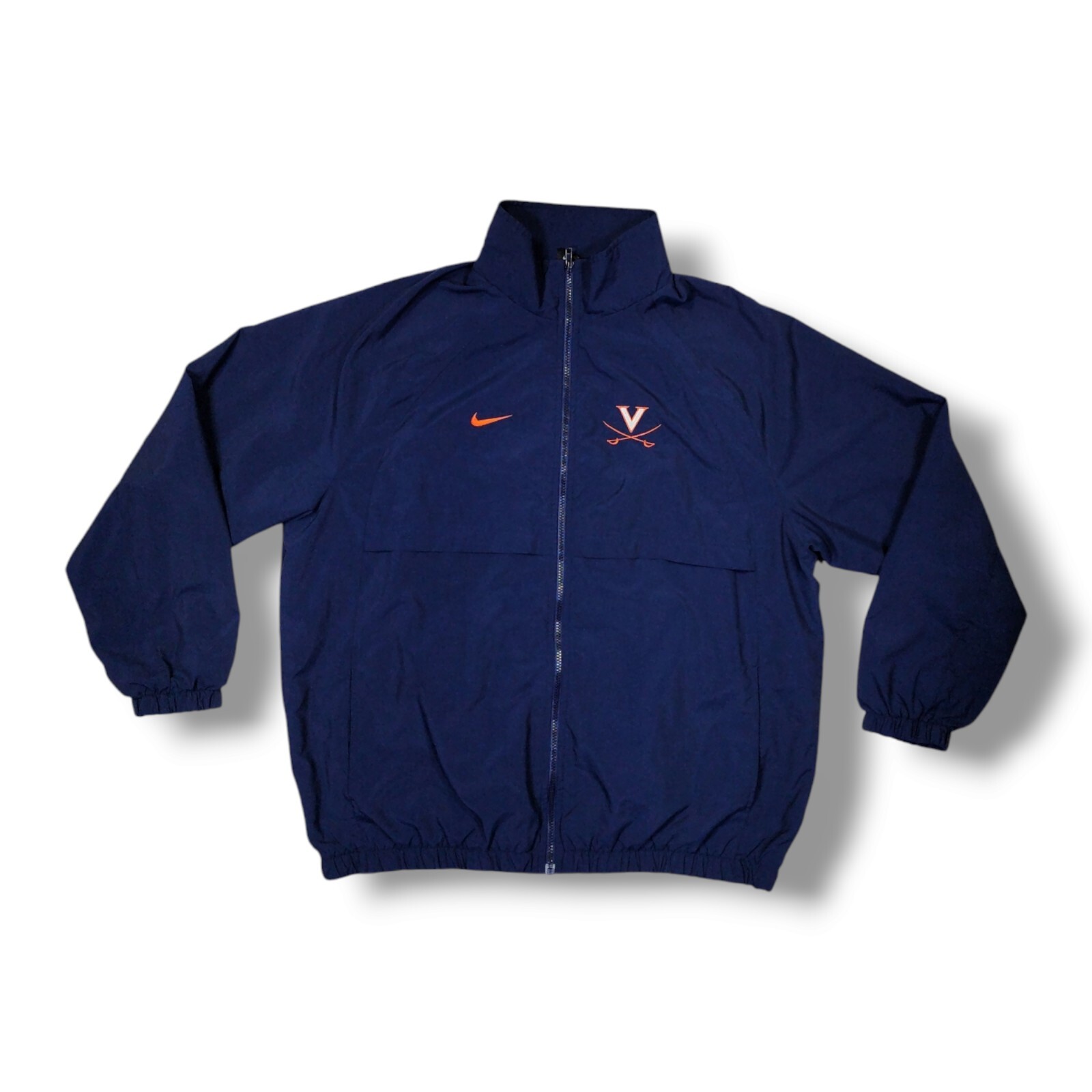 SACAI X NIKE Giacca a vento vintage Nike NCAA Virginia Cavaliers Navy ventilata uomo XL