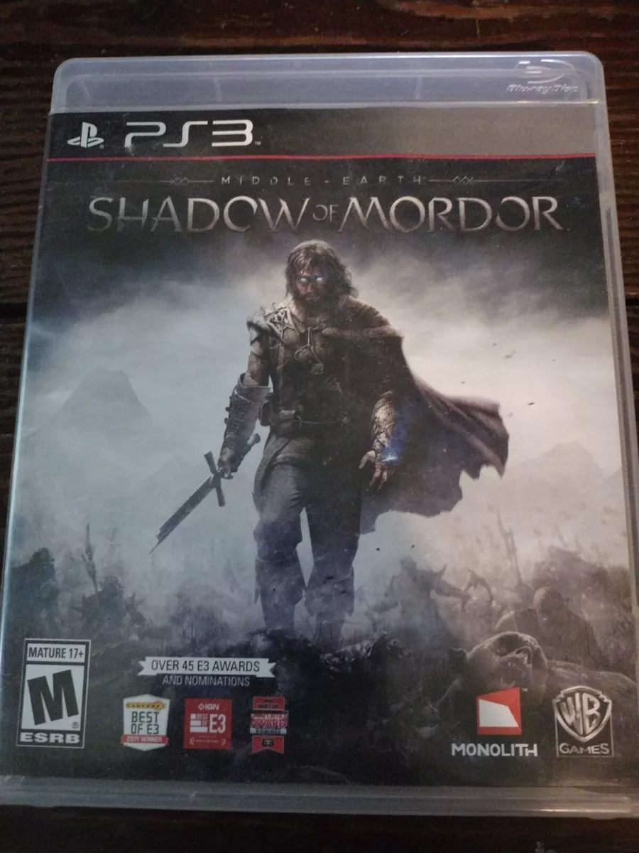 Middle Earth Shadow of Mordor for PlayStation 3