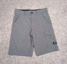 Vans Vanphibian Boardshorts Mens 30 Gray Stretch Cargo Hybrid Chino Skater Skate