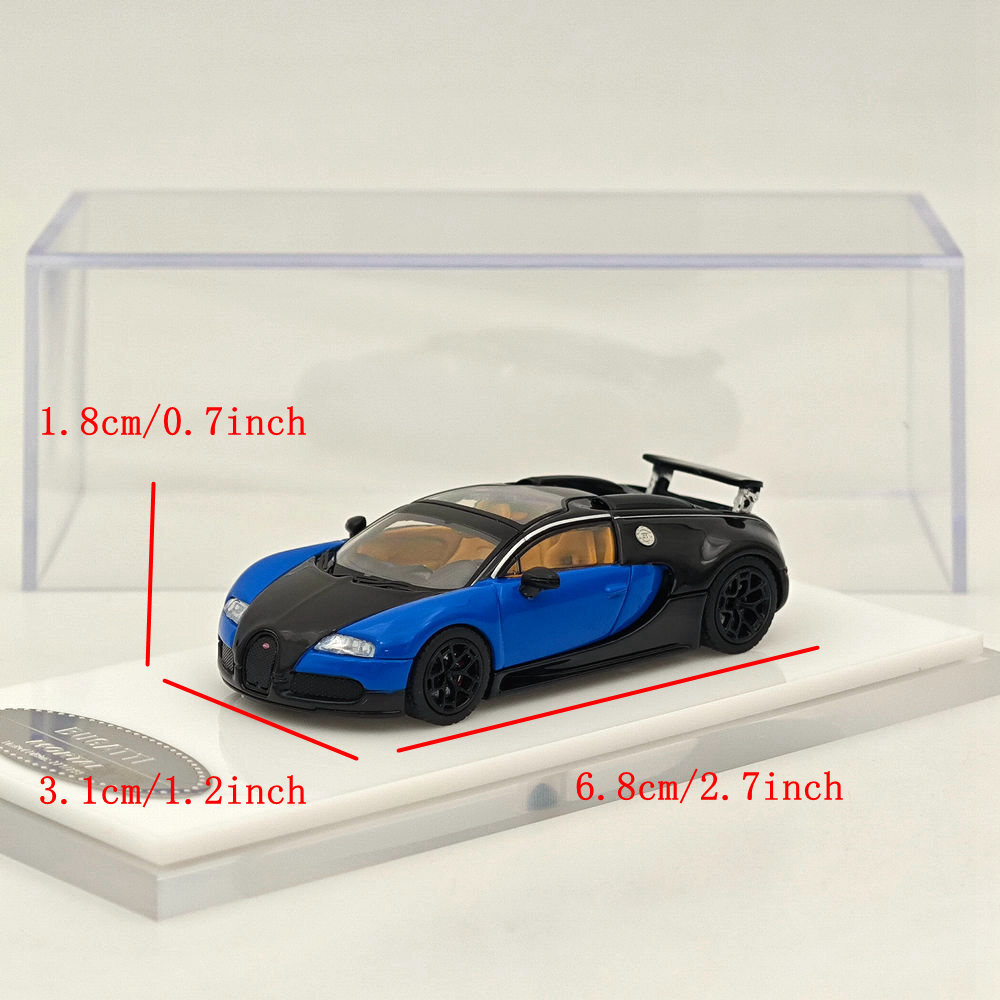 1/64 Mortal Bugatti Veyron Super Sport Diecast Car Model Panda