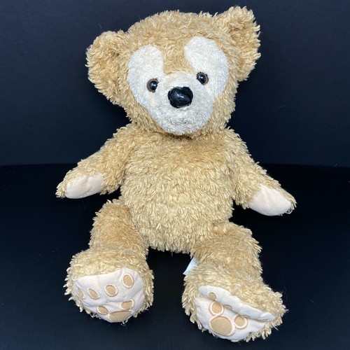 Disney Parks Tan Brown Pre Duffy Hidden Mickey Bear Plush 18" Stuffed Animal