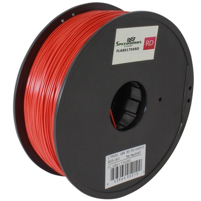 Low Cost Red ABS 175mm Filament Spool for 3D Printers Low Cost Red ABS 175mm Filament Spool for 3D Printers