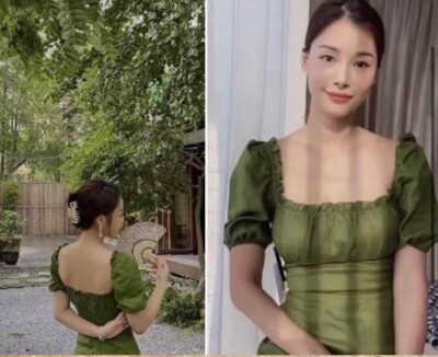 reformation moss linen dress Green Dresses - Emerald, Moss, & Lime Greens