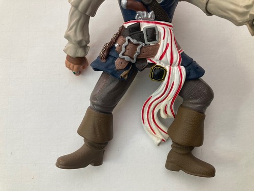 Disney Pirates Of The Caribbean 7" Figures Jack Sparrow Will Turner Zizzle - Picture 5 of 16