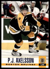 2003-04 Pacific Blue P.J. Axelsson /250 Boston Bruins #23