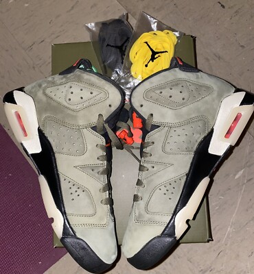 Travis Scott x Jordan 6 Olive Size 6Y GS | eBay Travis Scott x Jordan 6 Olive Size 6Y GS | eBay
