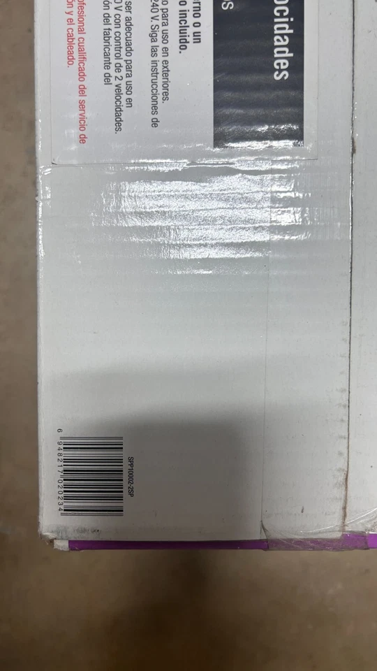 Everbilt 1 HP , 2-Speed 230V Model Pool Pump In Ground SPP10002-2SP - Image 3 of 4