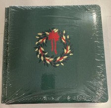 Creative Memories 12x12 Album Christmas Holly Wreath Old Style Original w/pages