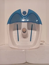 Conair Care Foot Spa W/ Bubbles Massage Heat Feet Relax & Soothe Pumice Stone 