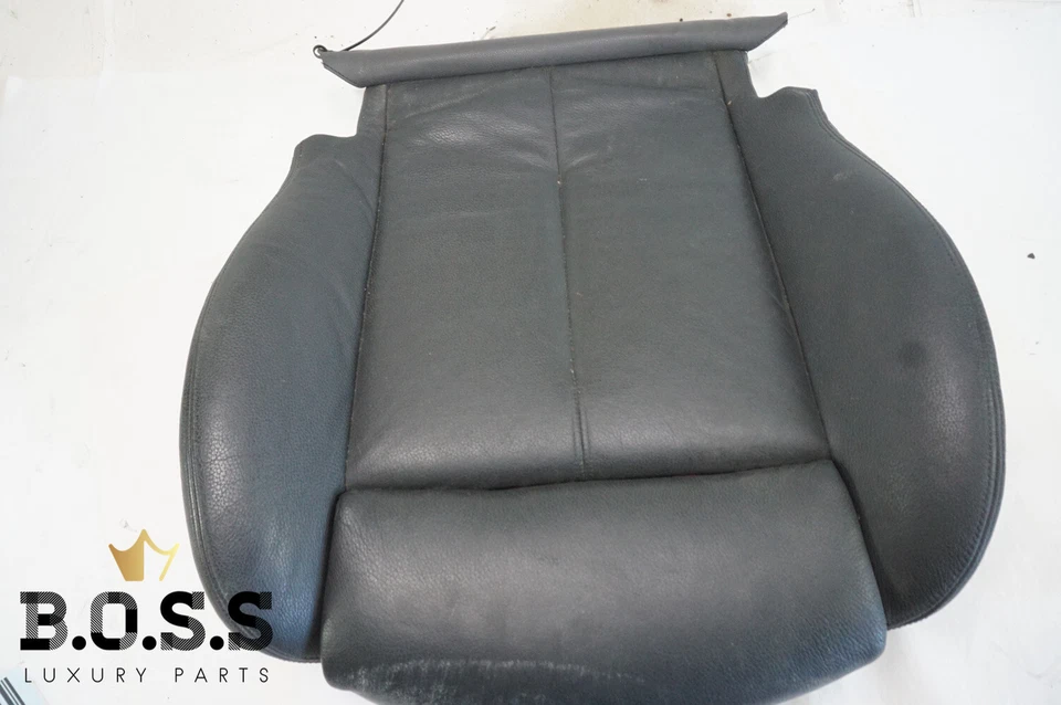 Cojín asiento inferior delantero derecho BMW E63 E64 645Ci 650Ci 2004-2010 negro OEM Foto 3 de 4
