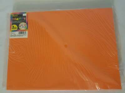 Pack of 10 Darice Foamies Assorted Color Craft Foam Sheets 2mm Thick 9 x 12''