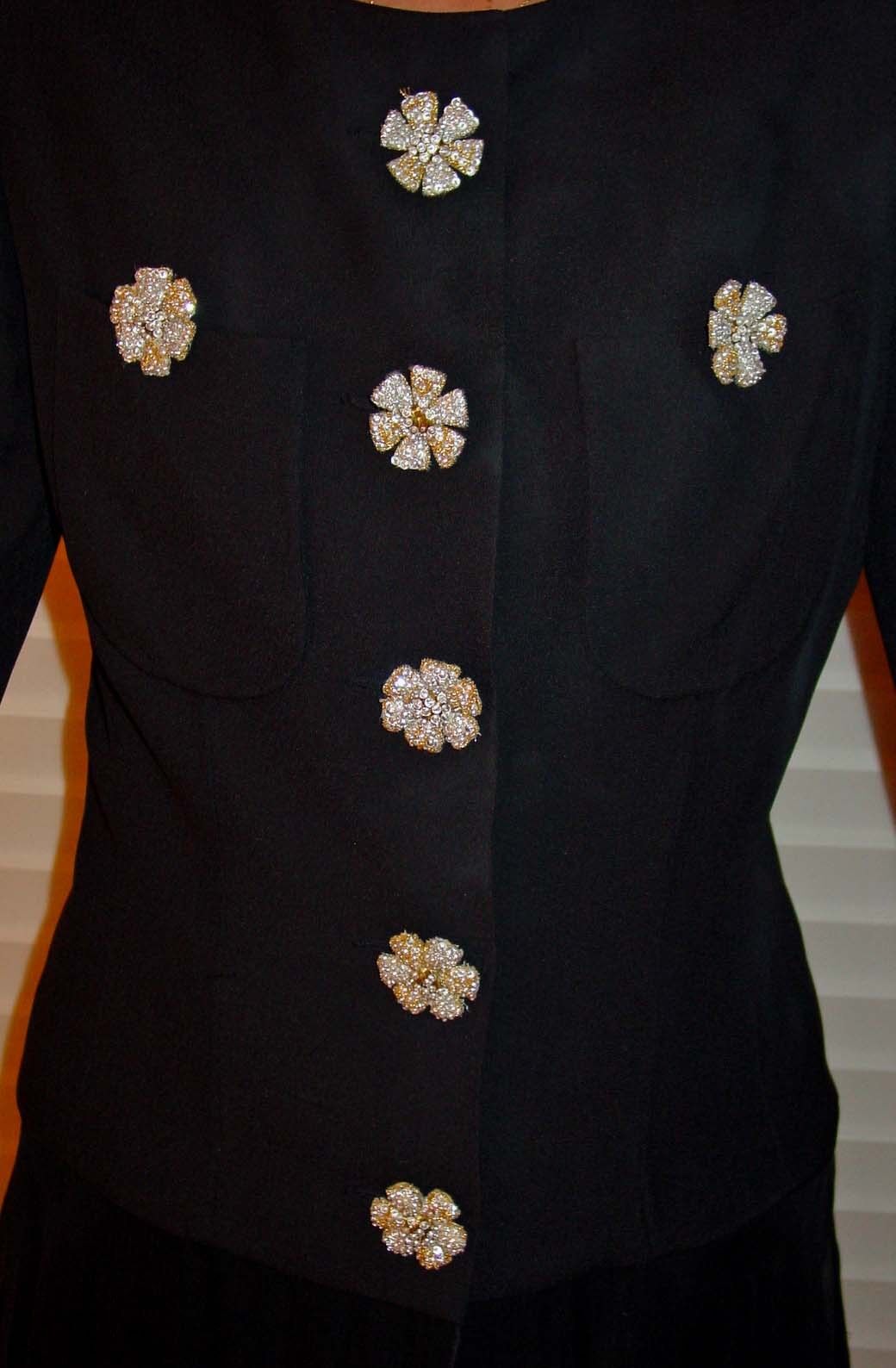KARL LAGERFELD~Evening Skirt Suit~Black (Neiman M… - image 4