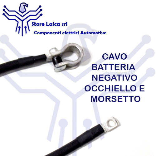 Cavo Batteria Auto Nero H07V-K 35 Mm² – 2 Metri In Rame OFC Puro Al 100%, Per Collegamenti Elettrici Ad Alta Corrente
