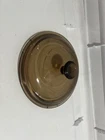Corning Visions V-1-C Amber Glass Replacement Lid for 1 Liter Pot no chips