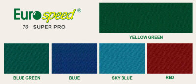 Pool Billard Tuch Billardtuch EUROSPEED SUPER PRO 70 - 7, 8 , 9 ft Billardtische