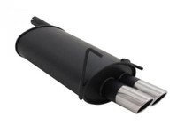 Novus Sportauspuff Gruppe N 2X76Mm Sr-Design Mercedes Clk (W208) C180/C200K