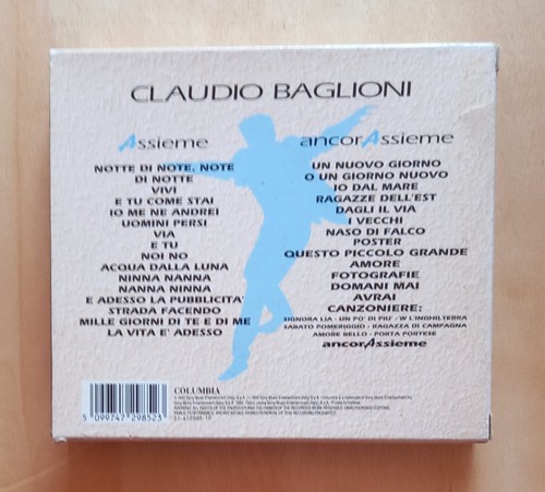 BOX 2 CDs CLAUDIO BAGLIONI Das ganze Konzert zusammen noch zusammen 1992 Columbia - Bild 2 von 8