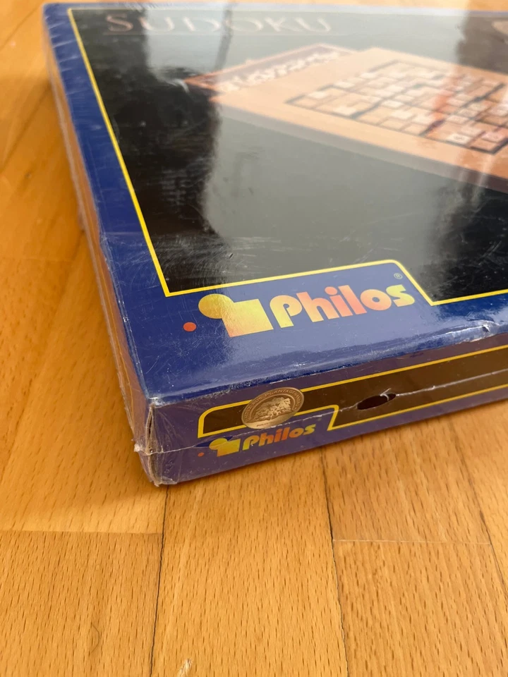 Sudoku Philos Brettspiel Legespiel Holz Klassiker Komplett - Bild 3 von 4