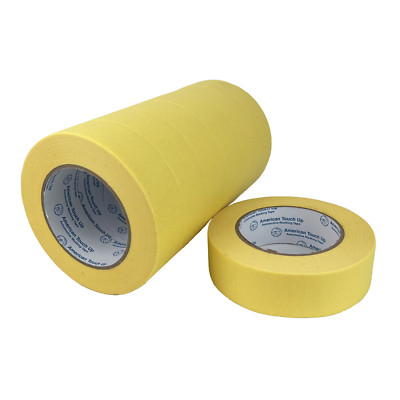 Automotive Masking Tape Paint Refinish 1 -1/2  inx60yds (36mmx55m) *Select Qty*